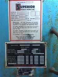 Image 600 HP SUPERIOR Steam Boiler - 2 from Bid-on-Equipment.com