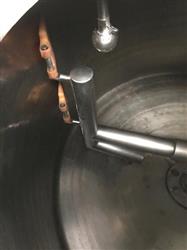 Image 300 Gallon WALKER Jacketed Liquifier with Sweep Mixer - 4 from Bid-on-Equipment.com