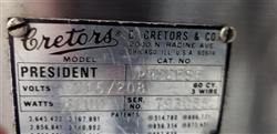 Image 32 oz. CRETORS Oil Popcorn Popper - 2 from Bid-on-Equipment.com