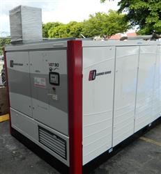 Image 125 HP GARDNER DENVER VST90 Rotary Screw Air Compressor - Two Stage, Variable Speed - 2 from Bid-on-Equipment.com