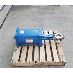 Image 4in ITT ENGINEERED VALVES C67 Fabri-Valve Gate Valve - Stainless Steel - 4 from Bid-on-Equipment.com