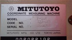 Image MITUTOYO F604 Coordinate Measuring Machine with Air Dryer and Accessories - 4 from Bid-on-Equipment.com