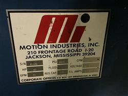 Image MOTION INDUSTRIES Hydraulic Package - 12 from Bid-on-Equipment.com