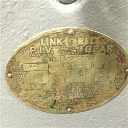 Image LINK BELT P.I.V. Gear Drive - 5 from Bid-on-Equipment.com