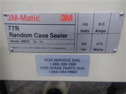 Image 3M-MATIC 77R Random Top and Bottom Case Taper - 9 from Bid-on-Equipment.com