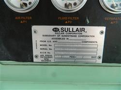 Image 75 HP SULLAIR Rotary Screw Air Compressor - Model LS16-75H  - 6 from Bid-on-Equipment.com