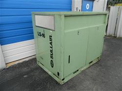 Image 75 HP SULLAIR Rotary Screw Air Compressor - Model LS16-75H  - 8 from Bid-on-Equipment.com