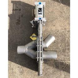 Image 4in SALINA VORTEX DR4 2-Way WYE Line Diverter Valve - 5 from Bid-on-Equipment.com