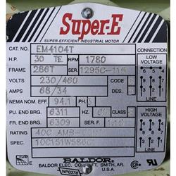 Image HG INDUSTRIES Type MH  Blower Material Handling Fan with 30 HP Motor - 5 from Bid-on-Equipment.com