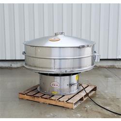 Image THERMAL ENGINEERING OF ARIZONA Single Deck Shaker Screen Vibratory Separator - Stainless Steel, 60in Dia.  - 2 from Bid-on-Equipment.com