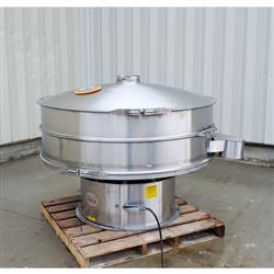 Image THERMAL ENGINEERING OF ARIZONA Single Deck Shaker Screen Vibratory Separator - Stainless Steel, 60in Dia.  - 3 from Bid-on-Equipment.com