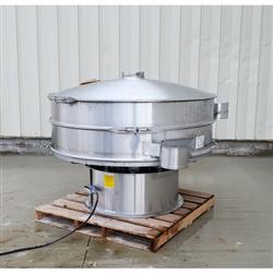 Image THERMAL ENGINEERING OF ARIZONA Single Deck Shaker Screen Vibratory Separator - Stainless Steel, 60in Dia.  - 5 from Bid-on-Equipment.com