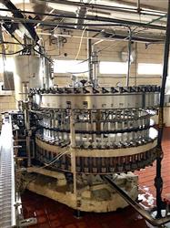 Image 60 Valve CROWN Uni-Blend Bottle Filler with ALCOA CSI 12 Head Plastic Screw Capper Turret - 4 from Bid-on-Equipment.com