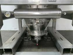 Image 1800 Liter LB BOHLE IBC Powder Blending Tank with Pneumatic Bottom Valve - Stainless Steel  - 4 from Bid-on-Equipment.com
