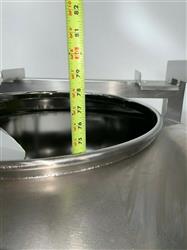 Image 1800 Liter LB BOHLE IBC Powder Blending Tank with Pneumatic Bottom Valve - Stainless Steel  - 6 from Bid-on-Equipment.com