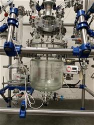 Image Glass Distillation Skid with 16 Liter Jacketed Glass Reactor & Mixer - 7 from Bid-on-Equipment.com