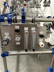 Image Glass Distillation Skid with 16 Liter Jacketed Glass Reactor & Mixer - 8 from Bid-on-Equipment.com
