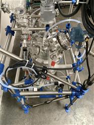 Image Glass Distillation Skid with 16 Liter Jacketed Glass Reactor & Mixer - 9 from Bid-on-Equipment.com