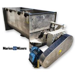 Image 60 Cu. Ft. MARION MIXER Horizontal Paddle Mixer - Stainless Steel  - 1 from Bid-on-Equipment.com