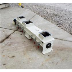 Image 9in Dia. WAM INC. Mild Steel Center Discharge Screw Feeder Conveyor - 6 from Bid-on-Equipment.com