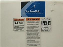 Image ACE ROTO-MOLD Poly Tank - 500-600 Gallon - 2 from Bid-on-Equipment.com