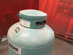 Image YORK Easy Tank Refrigerant Recovery / Recycling Tank - 1000 Lb. Capacity - 3 from Bid-on-Equipment.com