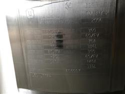 Image 40 Gallon Pharmaceutical Reactor / Fermentor - Sanitary Stainless Steel - 7 from Bid-on-Equipment.com