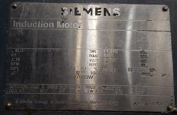 Image 900 HP SIEMENS Induction Motor - 7 from Bid-on-Equipment.com
