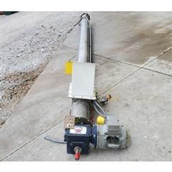 Image Tubular Screw Conveyor with 13ft Long Feed Auger - Stainless Steel  - 5 from Bid-on-Equipment.com