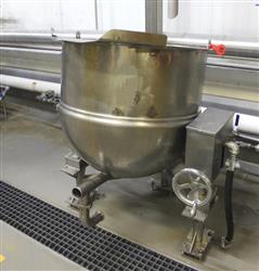 Image 60 Gallon GROEN Steam Jacketed Tilting Kettle - Stainless Steel - 1 from Bid-on-Equipment.com