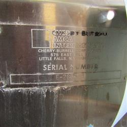 Image 500 Gallon CHERRY BURRELL Jacketed Mix Kettle/Processor with Sweep Agitation - 3 from Bid-on-Equipment.com