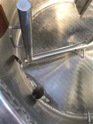 Image 500 Gallon CHERRY BURRELL Jacketed Mix Kettle/Processor with Sweep Agitation - 4 from Bid-on-Equipment.com