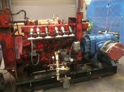 Image WAUKESHA F817 GU Natural Gas Engine with Blower Attached - 1 from Bid-on-Equipment.com