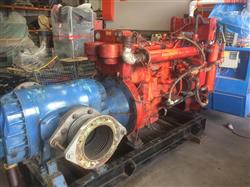 Image WAUKESHA F817 GU Natural Gas Engine with Blower Attached - 2 from Bid-on-Equipment.com