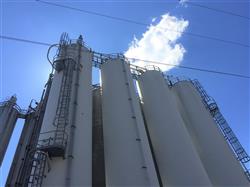 Image 6590 Cu. Ft. Skirted Silos - 12in Diameter X 74ft Straight Side - 3 from Bid-on-Equipment.com