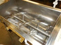 Image 2 Cu. Ft. WINKWORTH UT50 Ribbon Mixer - Stainless Steel - 10 from Bid-on-Equipment.com