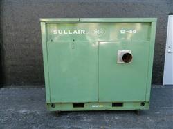 Image 50 HP SULLAIR Rotary Screw Air Compressor - Model 12BS-50H ACAC, 200 CFM at 125 PSI - 2 from Bid-on-Equipment.com