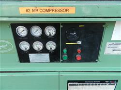 Image 50 HP SULLAIR Rotary Screw Air Compressor - Model 12BS-50H ACAC, 200 CFM at 125 PSI - 6 from Bid-on-Equipment.com