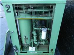 Image 50 HP SULLAIR Rotary Screw Air Compressor - Model 12BS-50H ACAC, 200 CFM at 125 PSI - 10 from Bid-on-Equipment.com