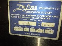 Image DELUXE Double Door Oven with 4-Rack Shelves - 8300 Watts - 4 from Bid-on-Equipment.com
