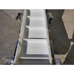 Image 12in Wide x 14ft Long Cleated Z Conveyor Elevator - Sanitary Stainless Steel - 5 from Bid-on-Equipment.com