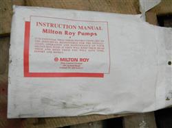 Image MILTON ROY High Performance Diaphragm Liquid End Pump - 2 from Bid-on-Equipment.com