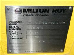 Image MILTON ROY High Performance Diaphragm Liquid End Pump - 8 from Bid-on-Equipment.com