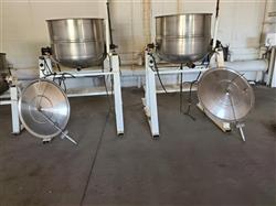 Image 80 Gallon WELBILT Steam Kettle - One of Three - 2 from Bid-on-Equipment.com