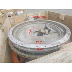 Image LAIDIG SYSTEMS INC. 4330 Cone Bottom Hydraulic-Drive Silo Unloader - Stainless Steel - 4 from Bid-on-Equipment.com