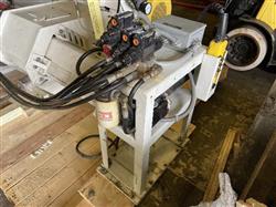 Image 84in POWELL Shaftless Roll Lift Unwind Stand - 10 from Bid-on-Equipment.com