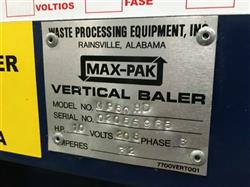 Image MAX-PAK Vertical Baler - 8 from Bid-on-Equipment.com