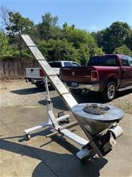 Image 5in Diameter X 10ft Long ALL FILL Model ISF Portable Inclined Screw Conveyor - Stainless Steel - 4 from Bid-on-Equipment.com