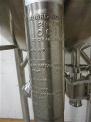Image 40 Liter DCI Suspension Manufacturing Vessel - 316L Stainless Steel - 12 from Bid-on-Equipment.com