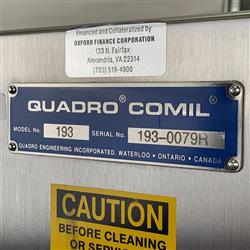 Image QUADRO COMIL 193 Table Top Mill with Mill Screens and Impellers - Stainless Steel, Free Shipping in the Continental USA - 7 from Bid-on-Equipment.com